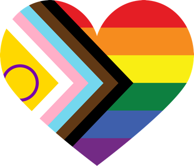Progress Pride heart